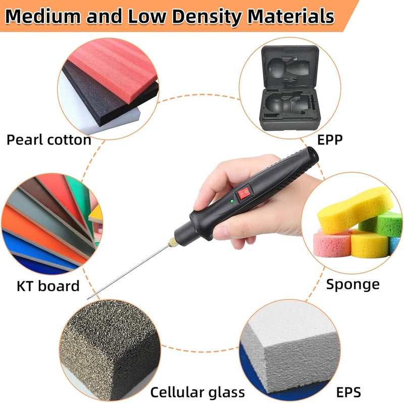 GOCHANGE 18W Hot Knife Foam Cutter, 10CM Cutting Pen with 100-240V Transformer Adaptor for Foam Craving, Small Foam Project, DIY - Image 5